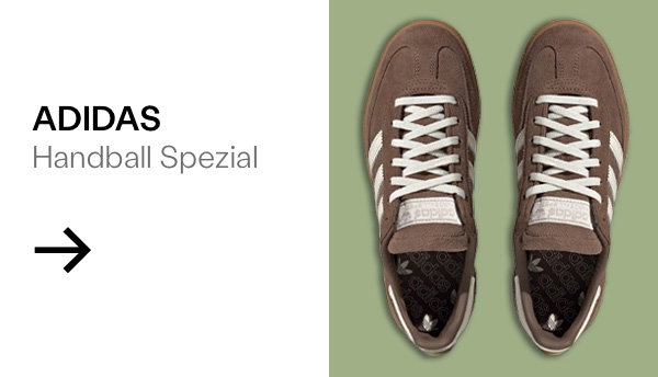 adidas Women's Handball Spezial Sneakers in Brown/White