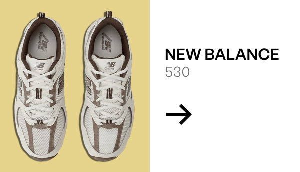 New Balance 530 Sneakers in Beige/Brown