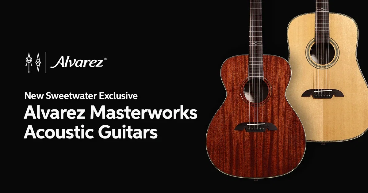 Sweetwater Exclusive Alvarez Masterworks Acoustic Guitars