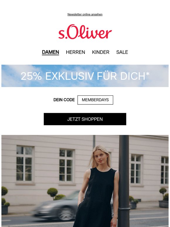 25% auf Sommerstyles und mehr