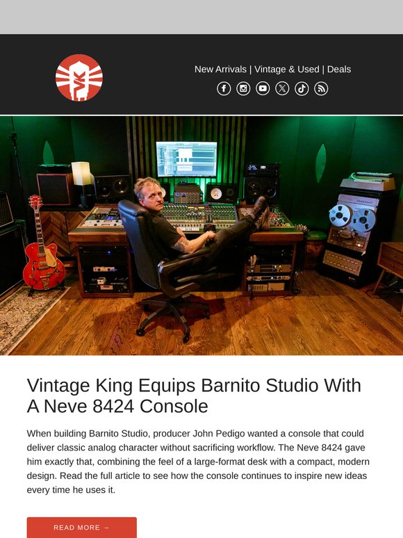 Why Barnito Studio Chose The Neve 8424