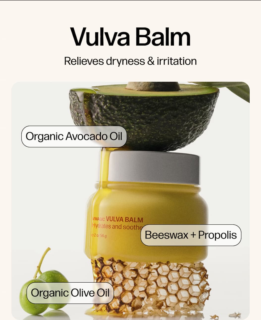 Vulva Balm | Relieves dryness & irritation