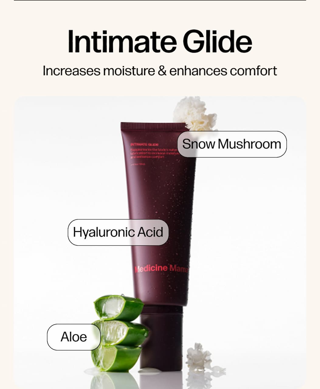 Intimate Glide | Increases moisture & enhances comfort