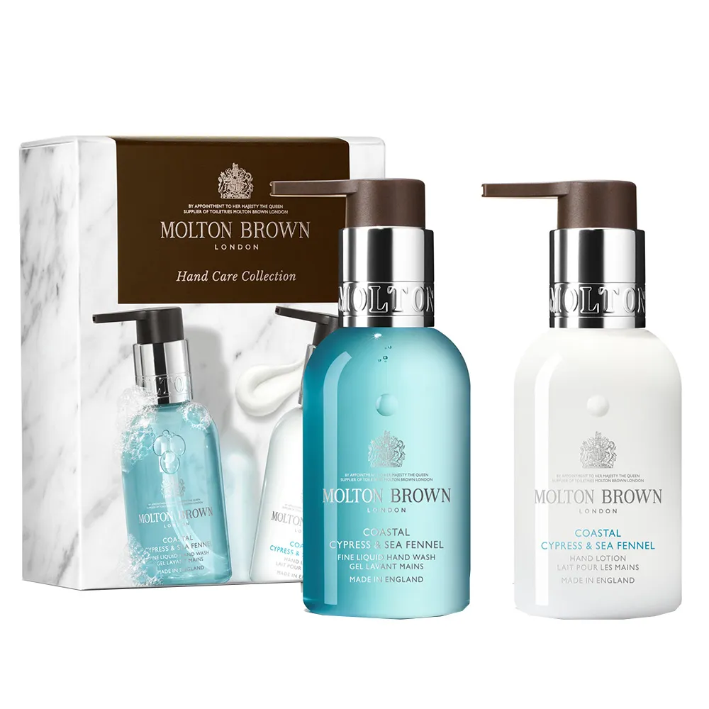Image of Molton Brown Coastal Cypress & Sea Fennel Hand Care Collection