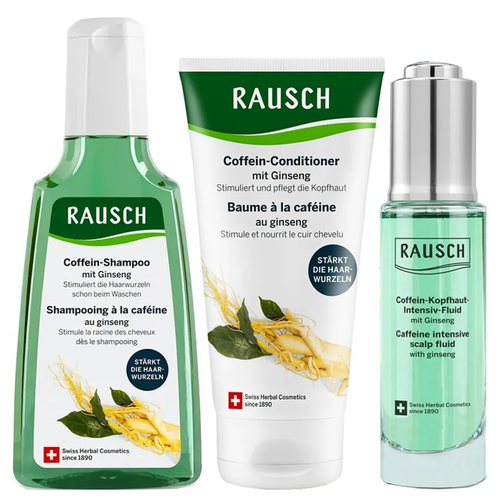 Image of Rausch Ginseng Coffein Set bei Haarausfall Bundle