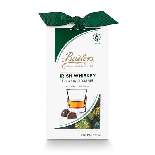 Zu Irish Whiskey Milch- und Dunkle Schokoladentrüffel 