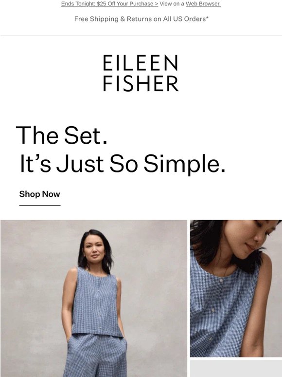 Easy as 1, 2. Our Sets.