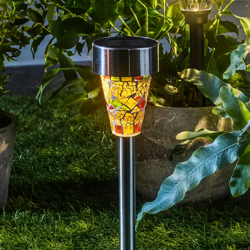 Solar-Stecker "Mosaik", ca. 38,5 cm