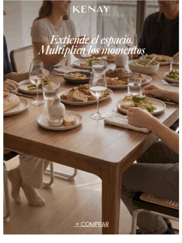 Mesas extensibles para tu comedor✨