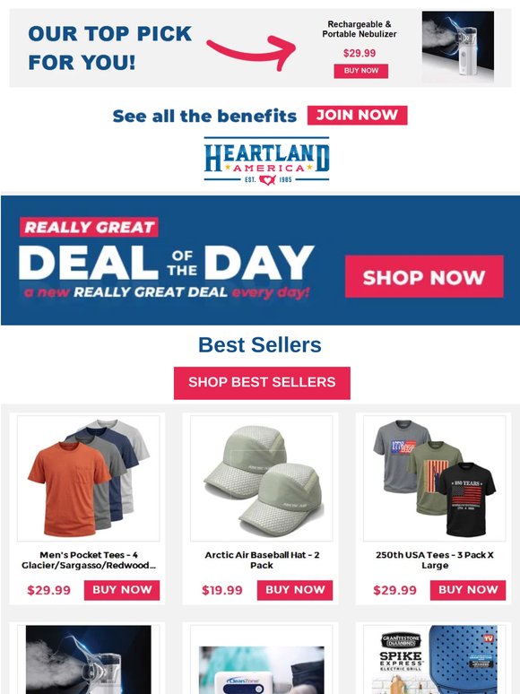 Today's Deal of the Day & Best-Selling Products!