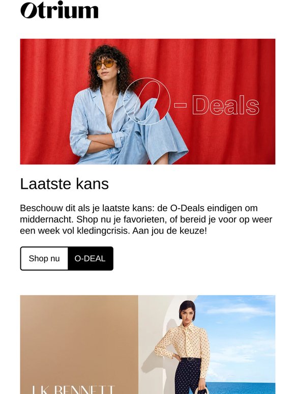 Laatste kans voor de O-Deals van dit weekend 🚨