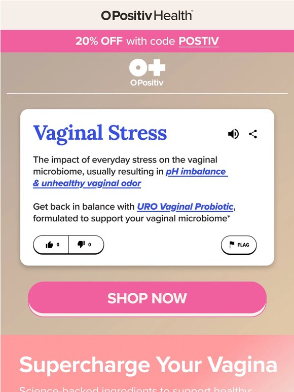 Vaginal Stress⁉️