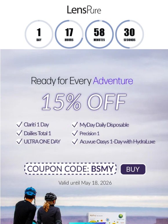 Stay Protected Outdoors 🌞 Final Call to Enjoy 15% Off Select Styles
