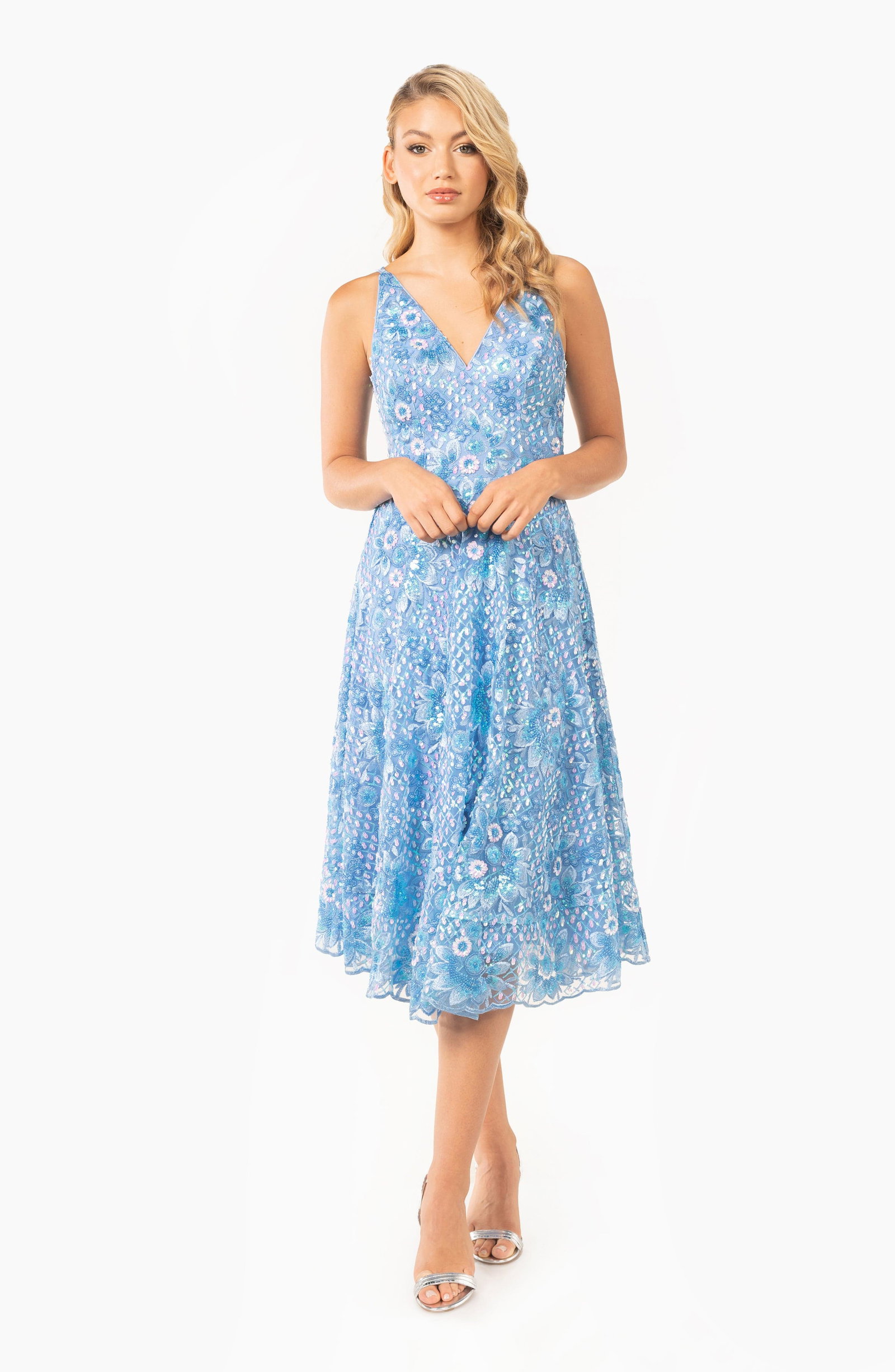Image of Elisa Pailette Sequin Dress