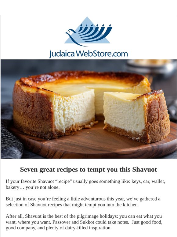 🌾 Shavuot is calling… and yes, the kitchen too