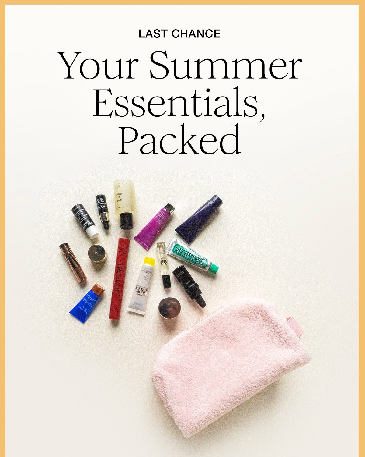 LAST CHANCE Your Summer Essentials, Packed