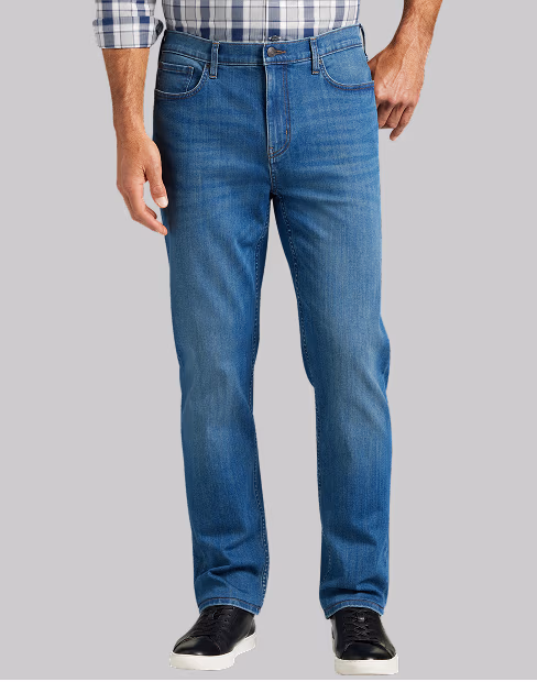 Joseph Abboud Straight Fit Comfort Stretch Jeans
