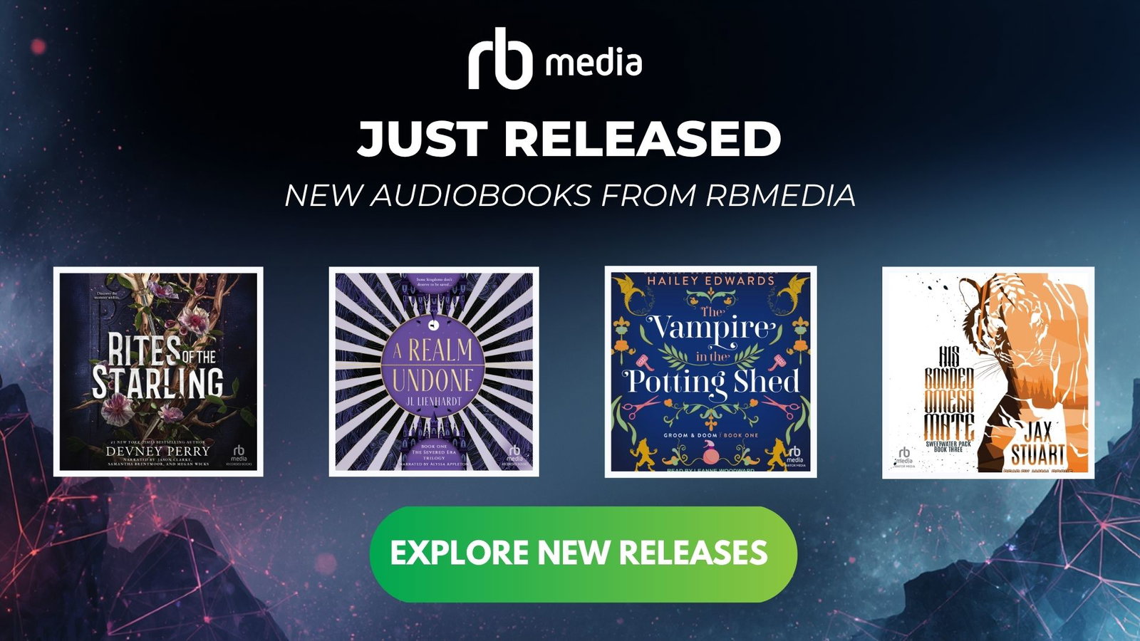 New Audiobooks from RBmedia!