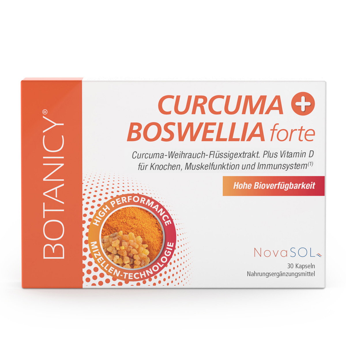 CURCUMA + BOSWELLIA forte – Kurkuma Weihrauch Kapseln