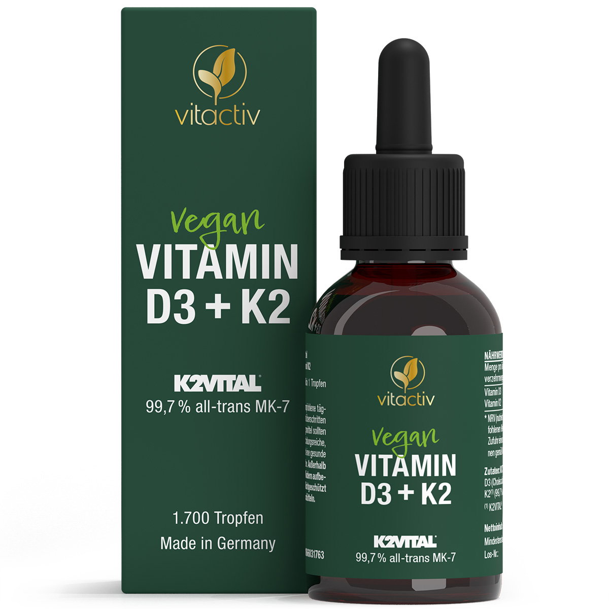VITAMIN D3 + K2 TROPFEN