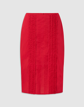 RUFFLE DETAIL SKIRT