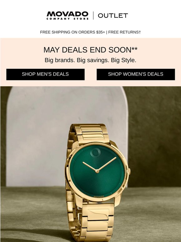 May Deals End SOON