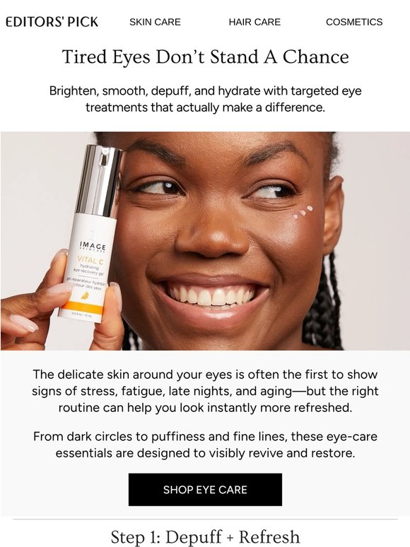 Be honest — are you using the right eye cream?