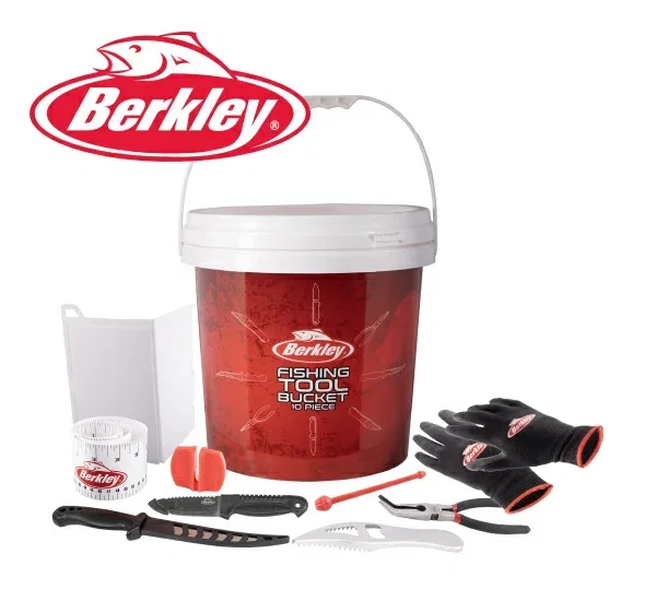 Berkley Fishing Tool Bucket 10 piece