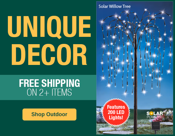 Unique Decor! Free Shipping when you buy 2 or more items!