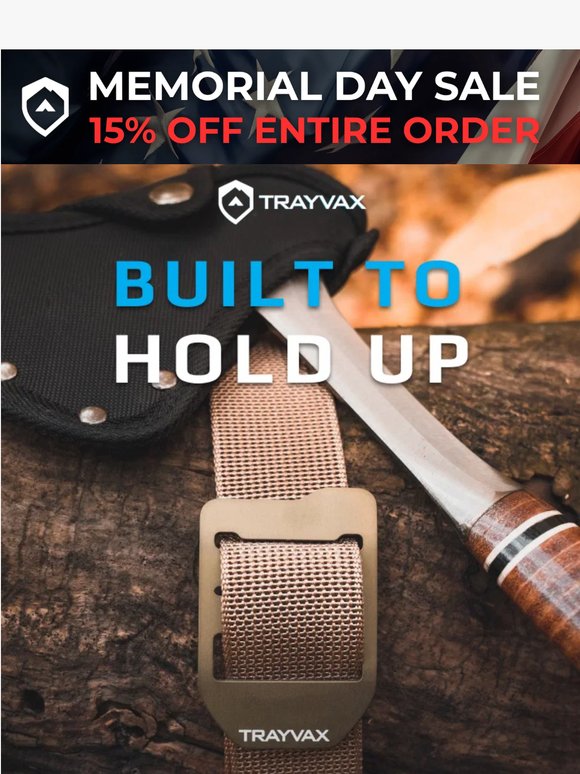 Memorial Day Sale is still going!
