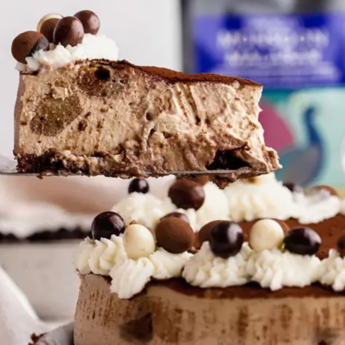 image of monsoon malabar tiramisu cheesecake