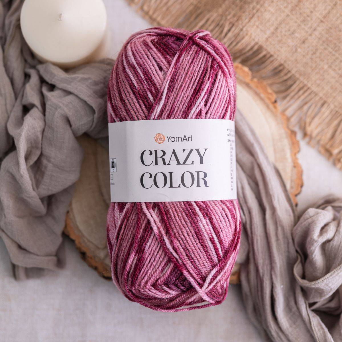 Image of YarnArt Crazy Color