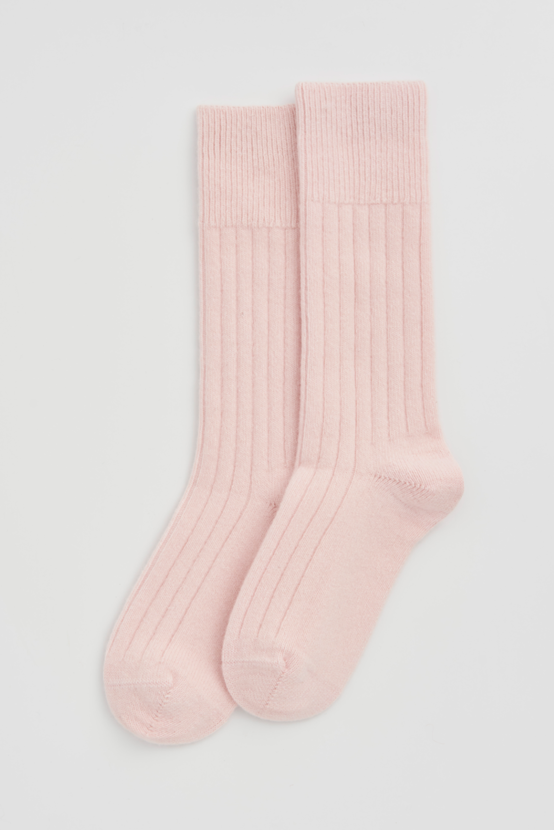 Frosting Pink Merino Bed Socks