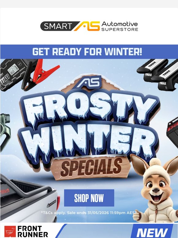 Get Ready for Winter with FROSTY SPECIALS! ❄️