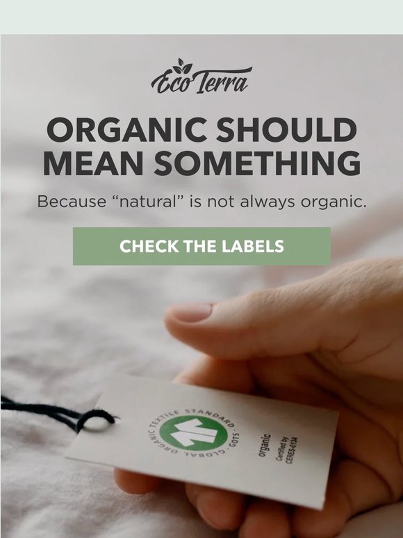 Organic Has Receipts