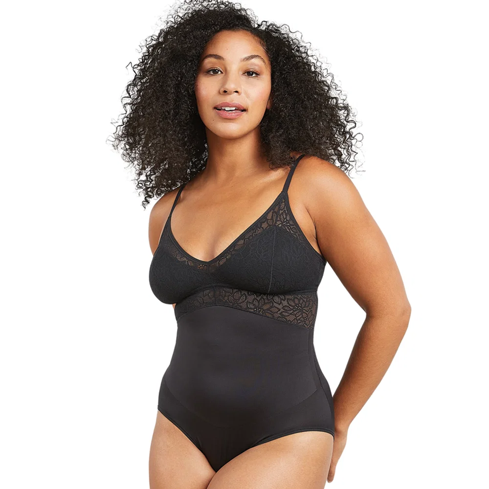 Image of Maidenform Tame Your Tummy Lace Bodysuit