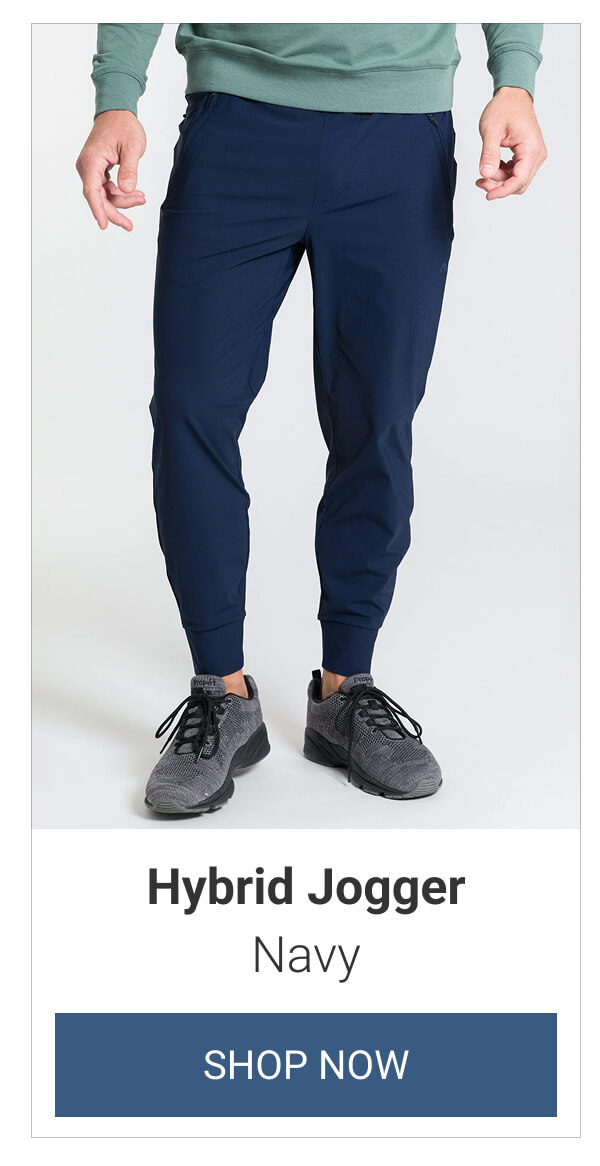 Navy Hybrid Jogger
