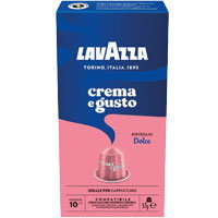 Lavazza Crema e Gusto Dolce Nespresso kompatible Kaffeekapseln