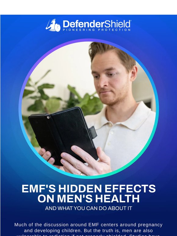 EMF's Impact on Men's Health & Wellness
