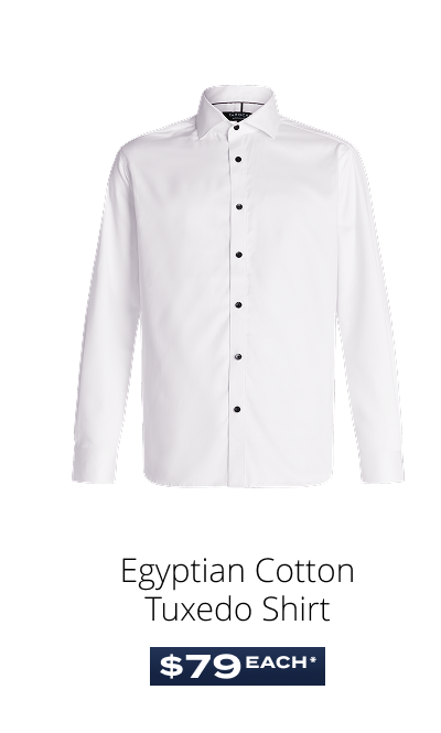 Egyptian Cotton Tuxedo Shirt