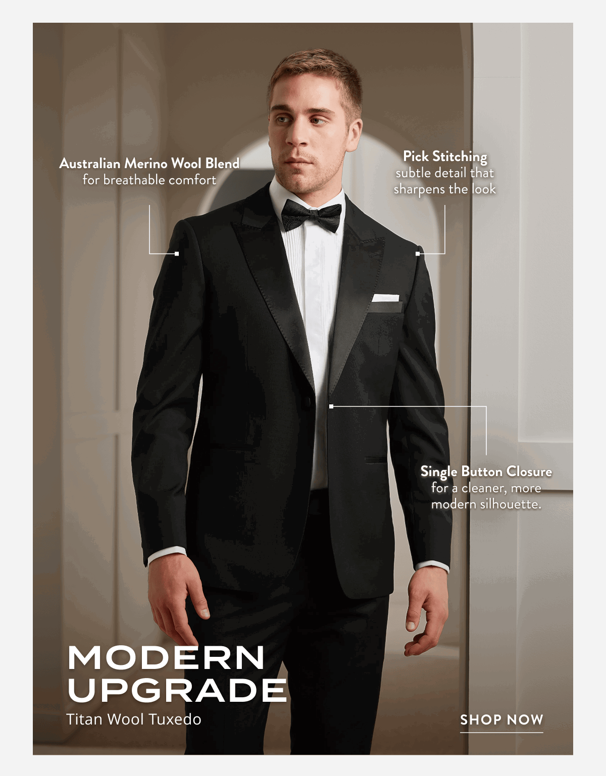 Titan Wool Tuxedo
