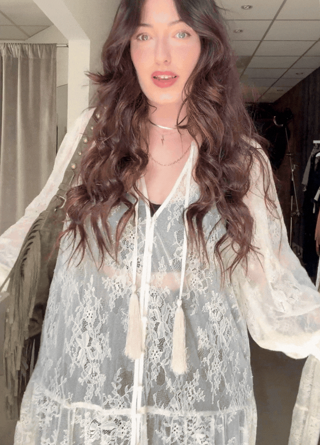 Rhiannon Ivory Maxi Dress