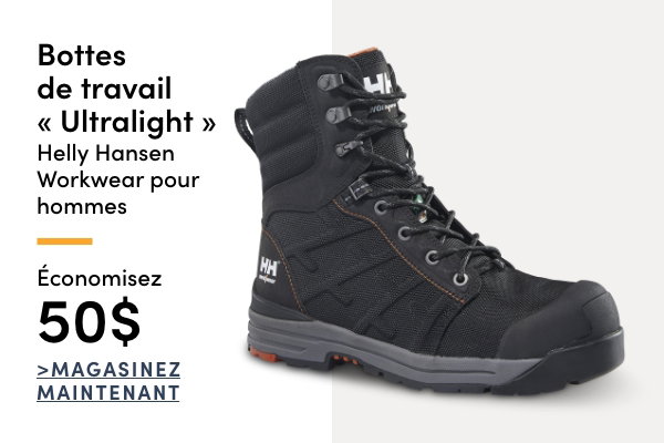 Bottes de travail « Ultralight » Helly Hansen Workwear pour hommes économisez 50$
