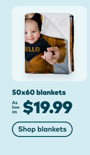 50x60 blankets as low as $19.99. Shop blankets.