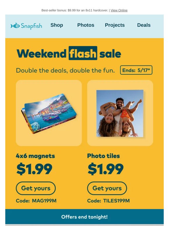 ⏰ Don’t miss this double flash sale!