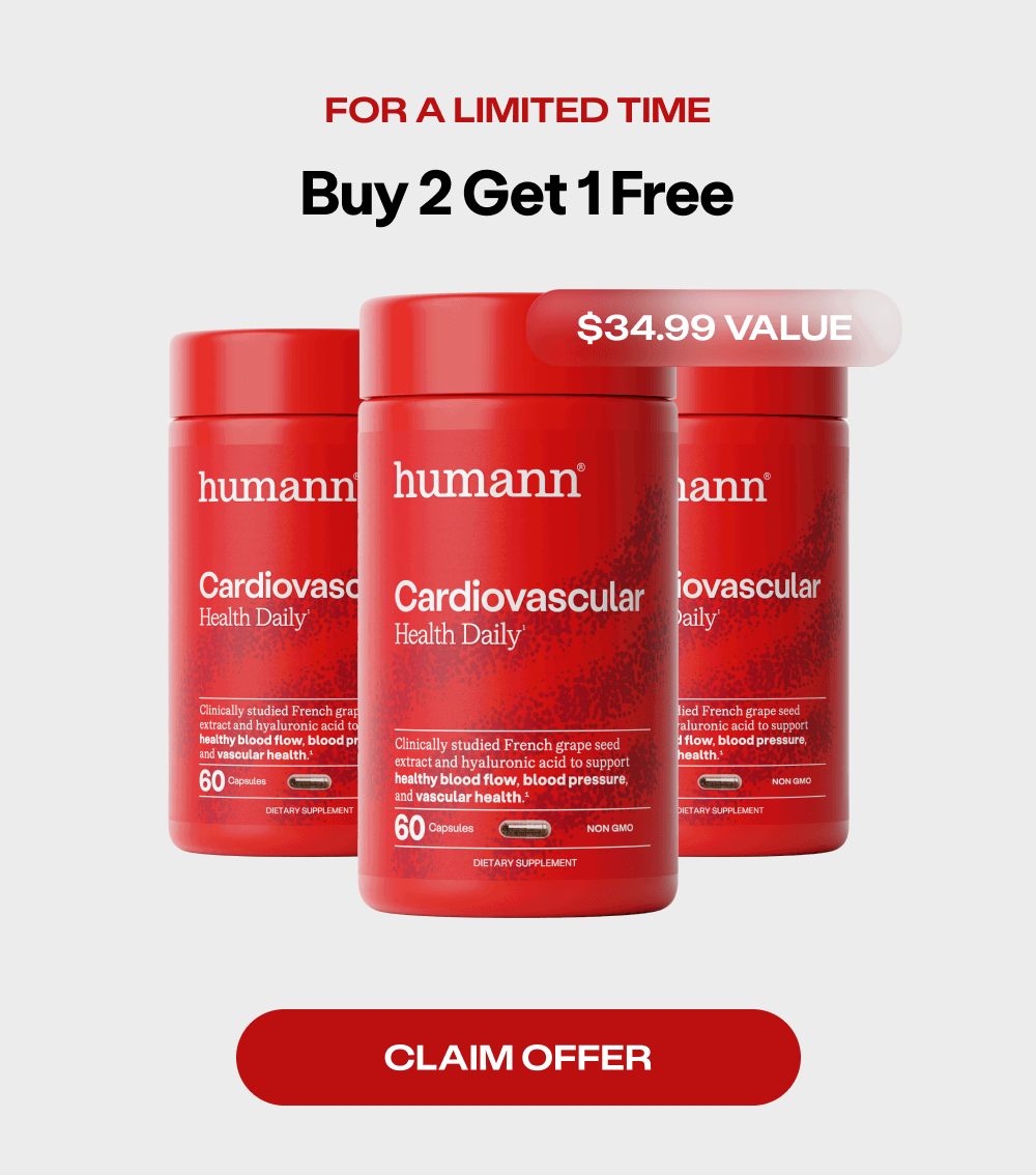 For a limited time: Buy 2, Get 1 FREE Cardiovascular Health Daily