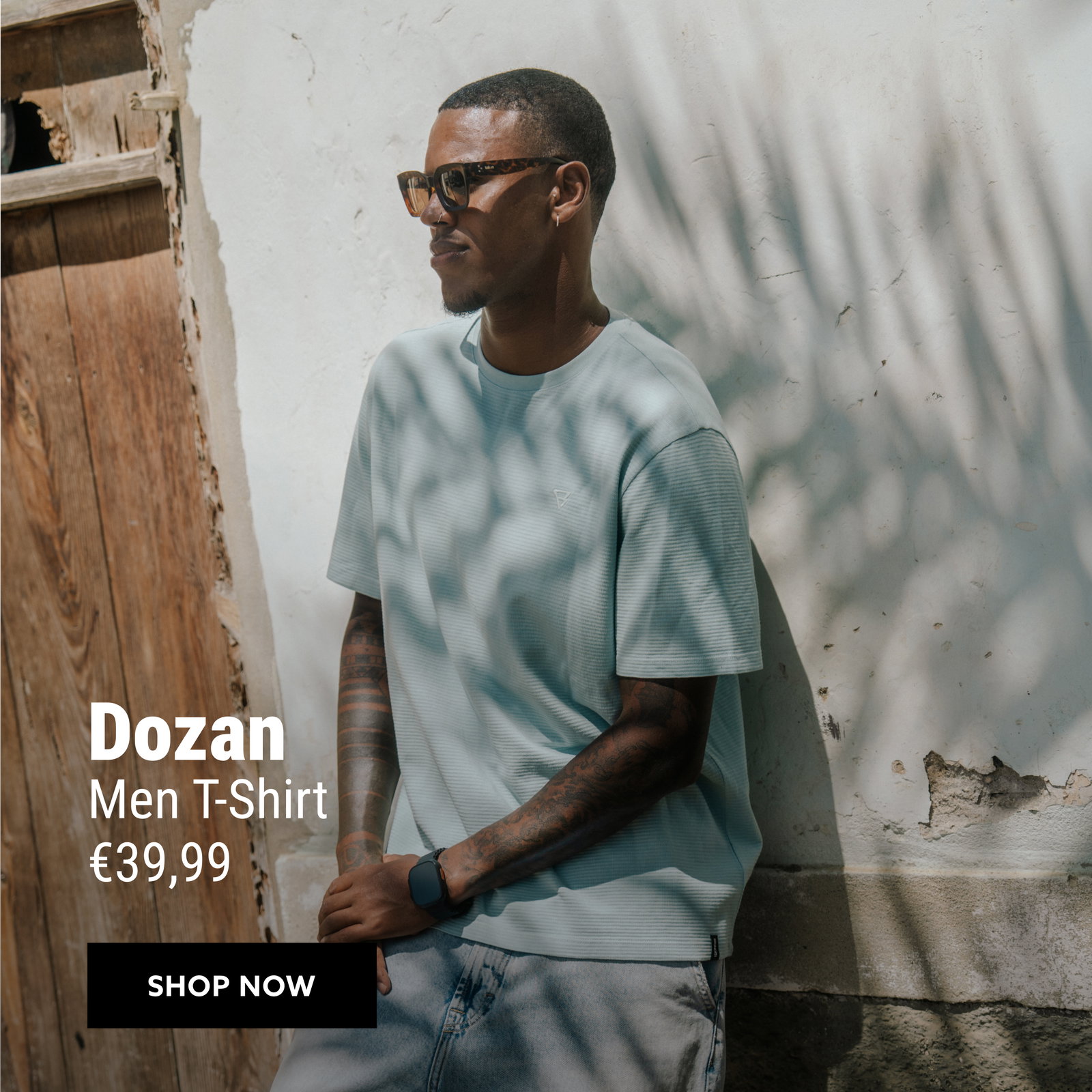 Dozan Heren T-shirt | Mist