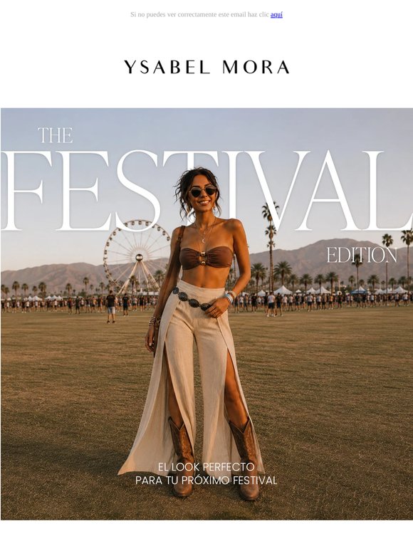 Festival mood 🎊 looks que suben el volumen