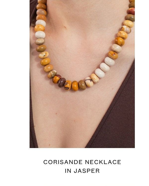 Corisande Necklace in Jasper