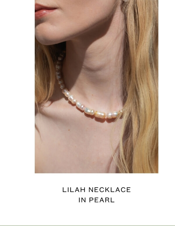 Lilah Necklace in Pearl